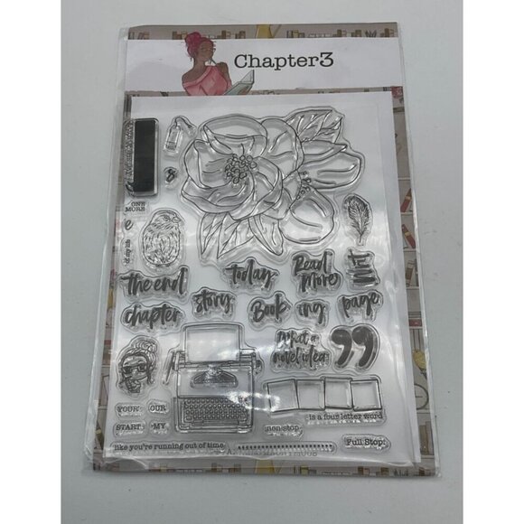 Chapter 3 #47 May 2021 Clear Stamps & Die Cuts Set By Planners Anonymous - Picture 2 of 5